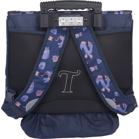 Cartable trolley Adam bleu Tann’s - 41 cm
