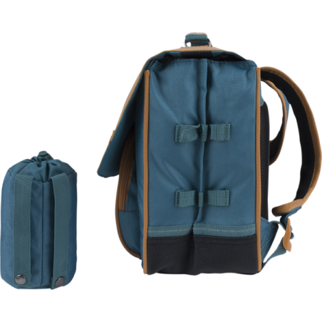 Cartable Stan vert Tann’s - 38 cm