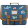 Cartable Stan vert Tann’s - 41 cm