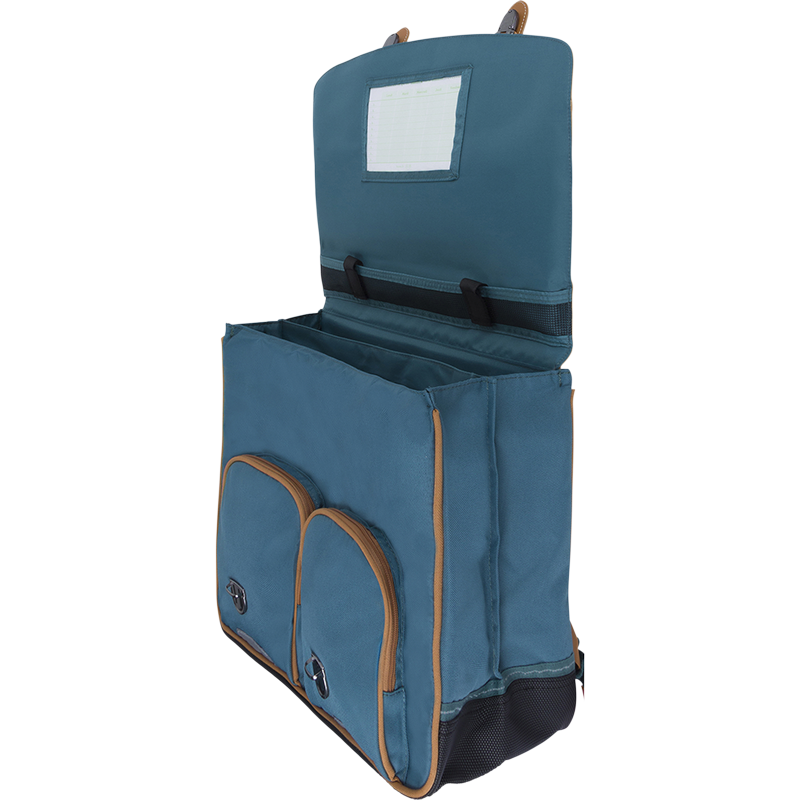Cartable Stan vert Tann’s - 41 cm