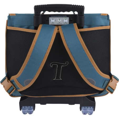 Cartable trolley Stan vert Tann’s - 41 cm