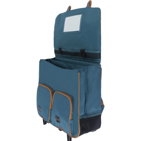 Cartable trolley Stan vert Tann’s - 41 cm