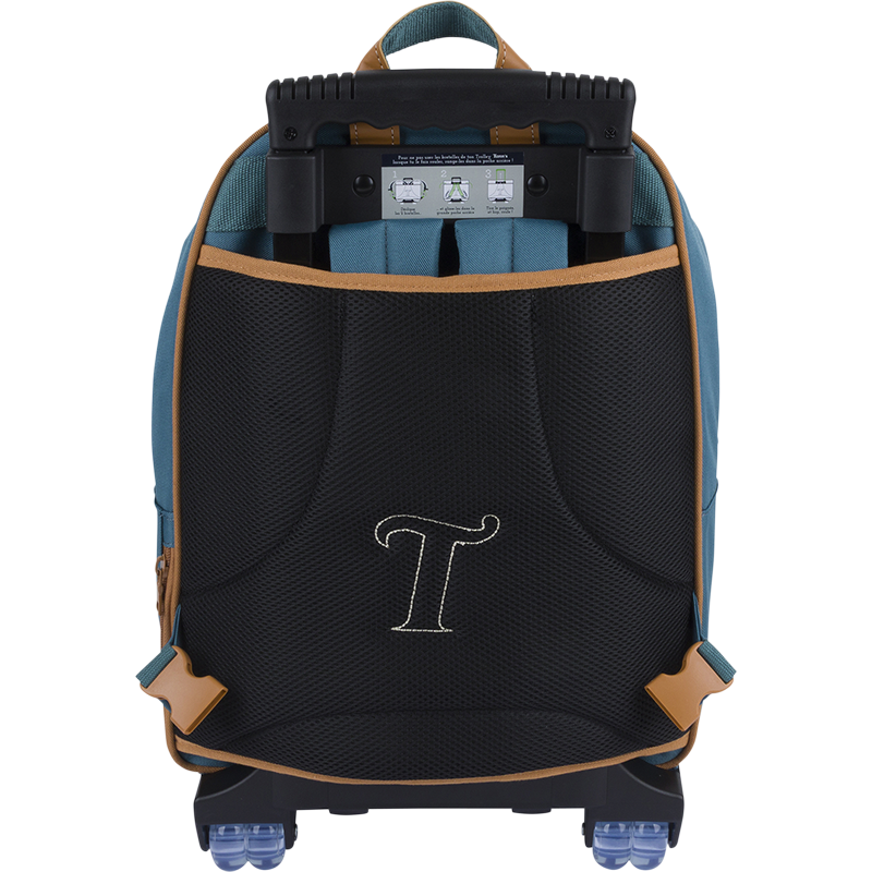 Sac trolley Stan vert Tann’s - 31 cm