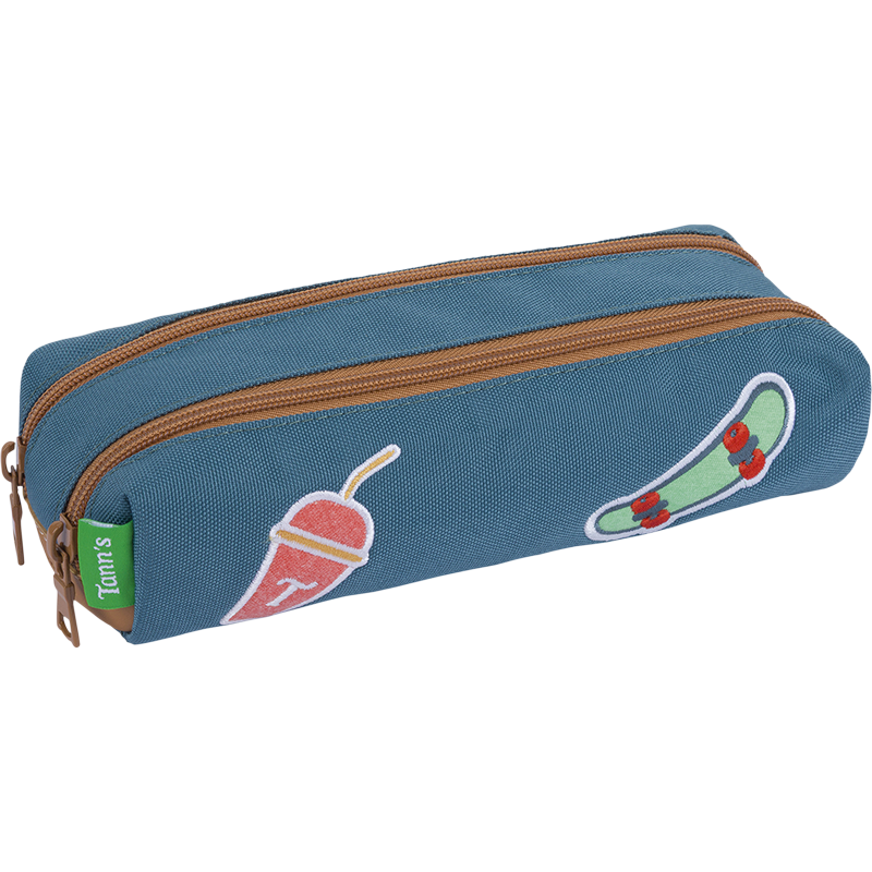 Trousse Stan verte Tann’s - 21.5 cm