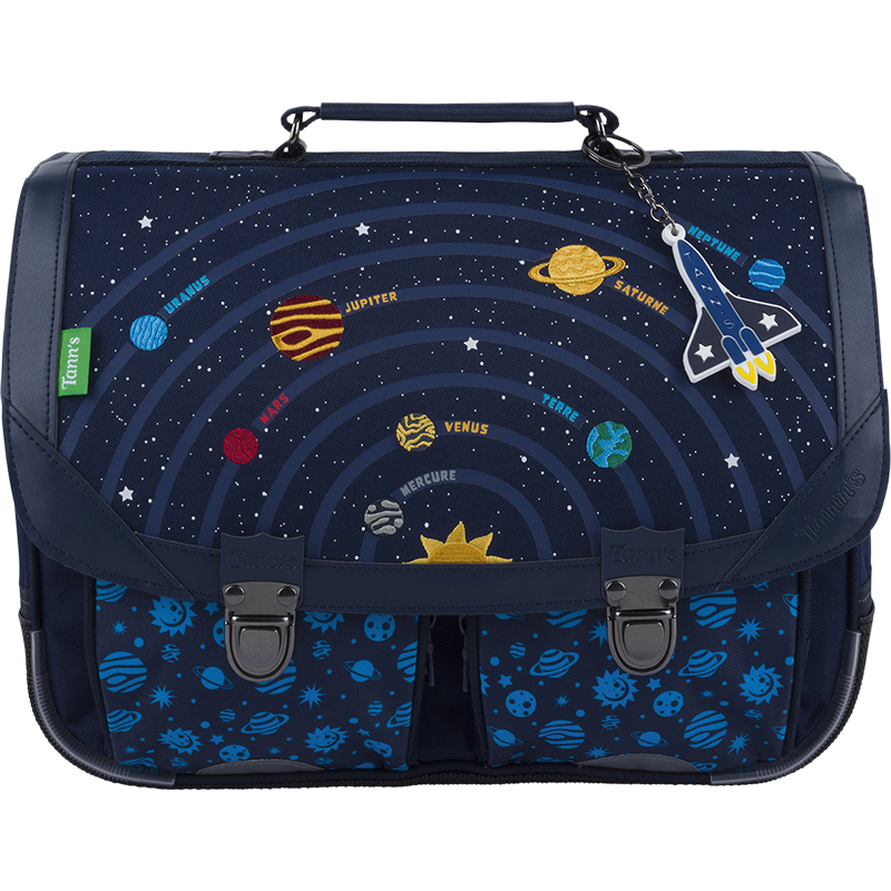 Cartable Gabriel bleu Tann’s - 35 cm