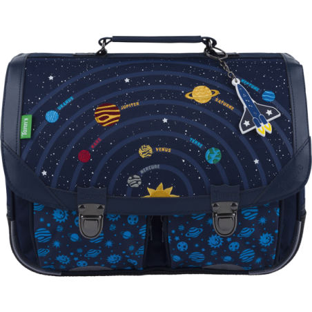 Cartable Gabriel bleu Tann’s - 35 cm