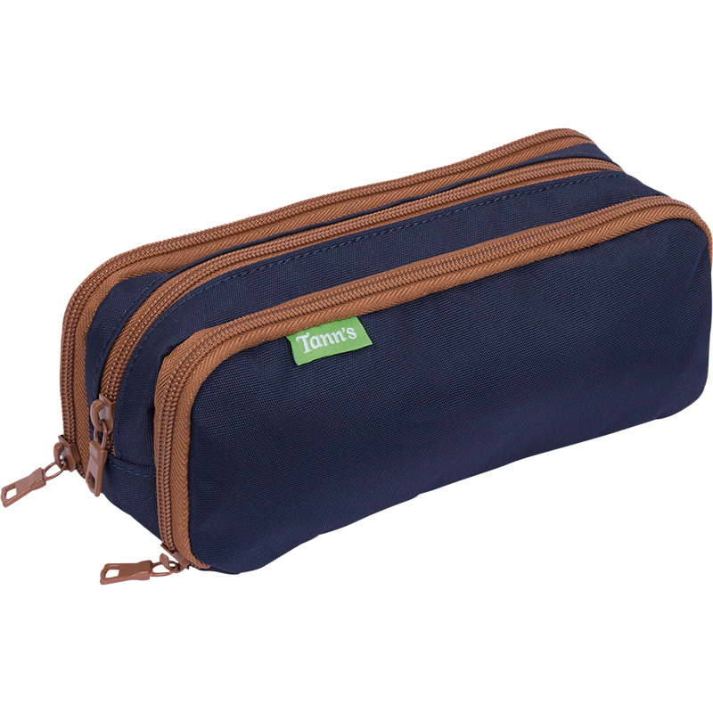 Trousse Camille bleue Tann’s - 22 cm