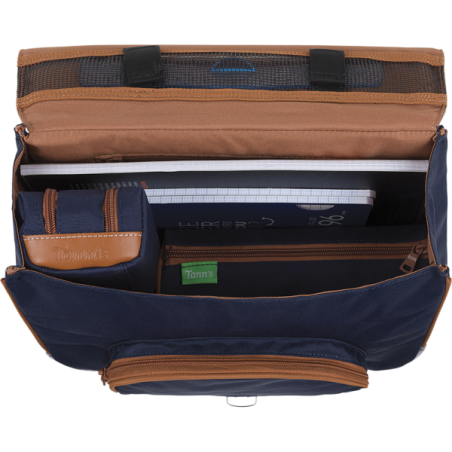 Cartable Nils bicolore Tann’s - 32 cm