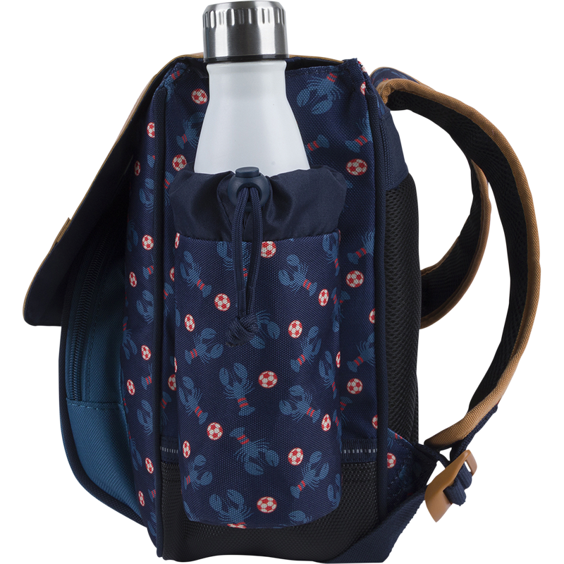 Cartable Titouan bleu Tann's x Armor Lux Tann’s - 38 cm