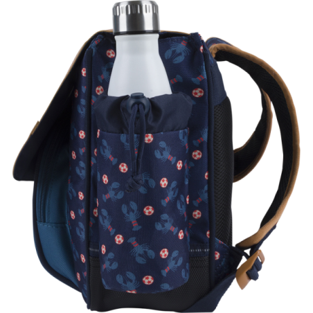 Cartable Titouan bleu Tann's x Armor Lux Tann’s - 38 cm