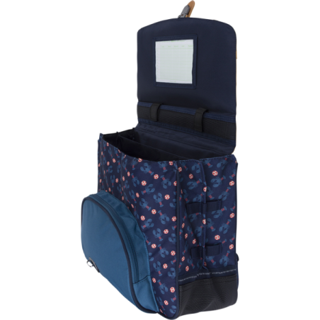 Cartable Titouan bleu Tann's x Armor Lux Tann’s - 38 cm