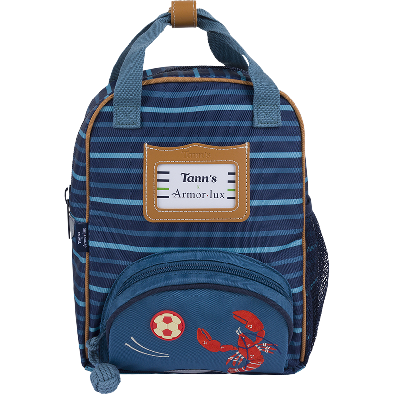 Sac à dos Titouan bleu Tann's x Armor Lux Tann’s - 21.5 cm