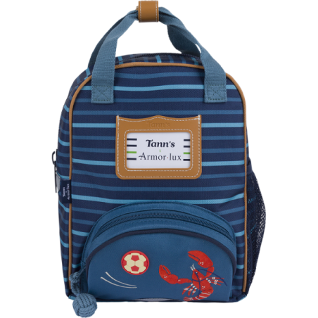 Sac à dos Titouan bleu Tann's x Armor Lux Tann’s - 21.5 cm