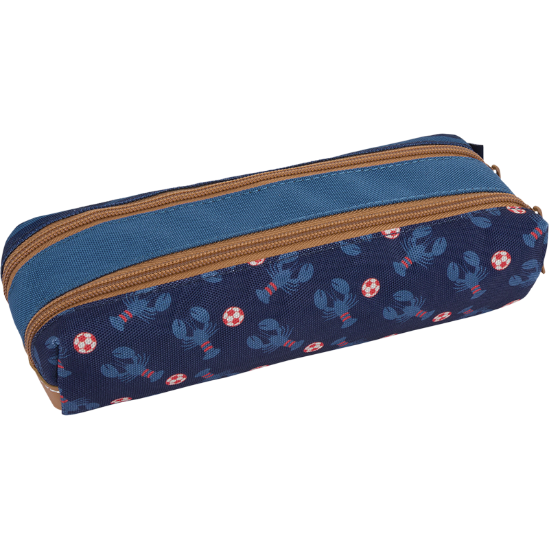 Trousse Titouan bleue Tann's x Armor Lux Tann’s - 21.5 cm