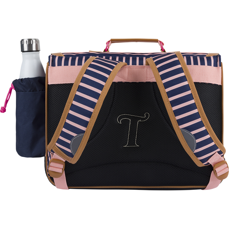 Cartable Océane bleu Tann's x Armor Lux Tann’s - 38 cm