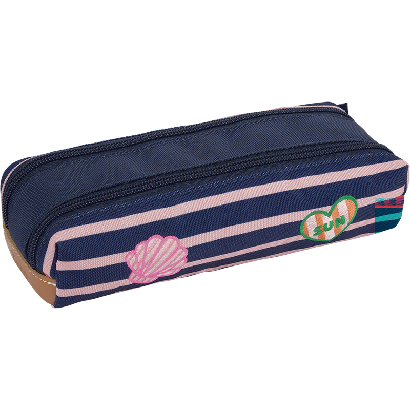Trousse Océane bleue Tann's x Armor Lux Tann’s - 21.5 cm