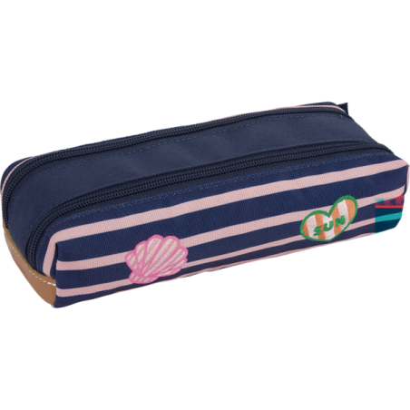 Trousse Océane bleue Tann's x Armor Lux Tann’s - 21.5 cm