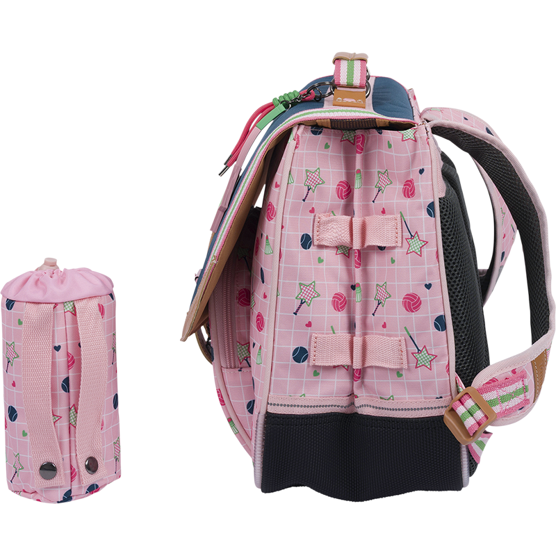 Cartable Caroline bicolore Tann’s - 38 cm
