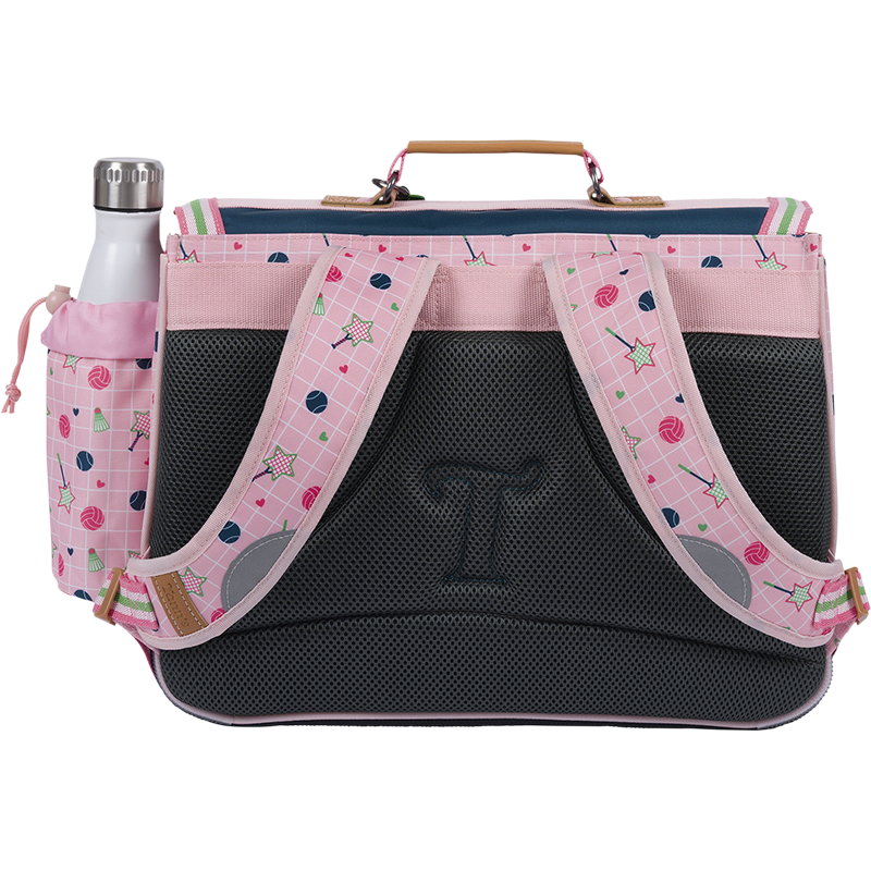 Cartable Caroline bicolore Tann’s - 38 cm