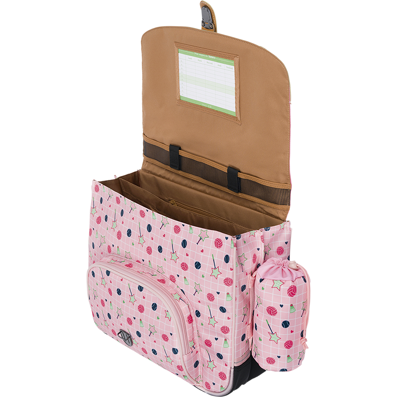 Cartable Caroline bicolore Tann’s - 38 cm