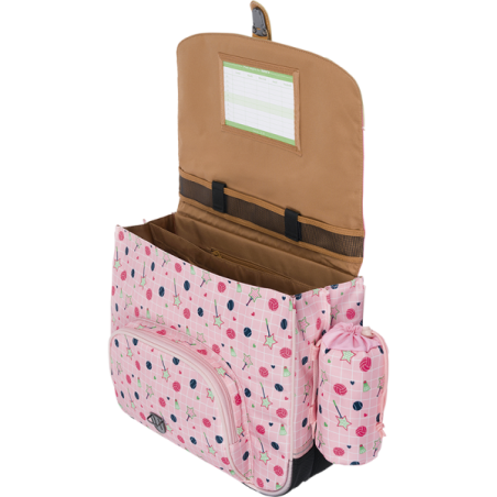 Cartable Caroline bicolore Tann’s - 38 cm
