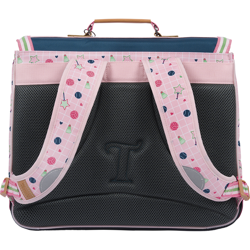 Cartable Caroline bicolore Tann’s - 41 cm
