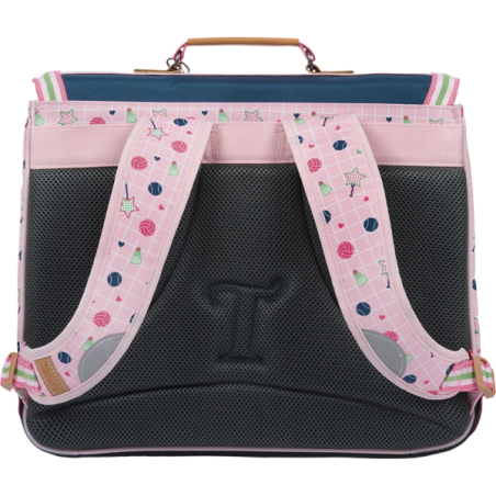 Cartable Caroline bicolore Tann’s - 41 cm