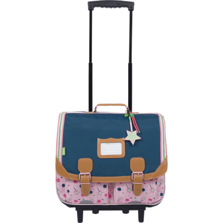 Cartable trolley Caroline bicolore Tann’s - 41 cm