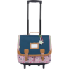 Cartable trolley Caroline bicolore Tann’s - 41 cm