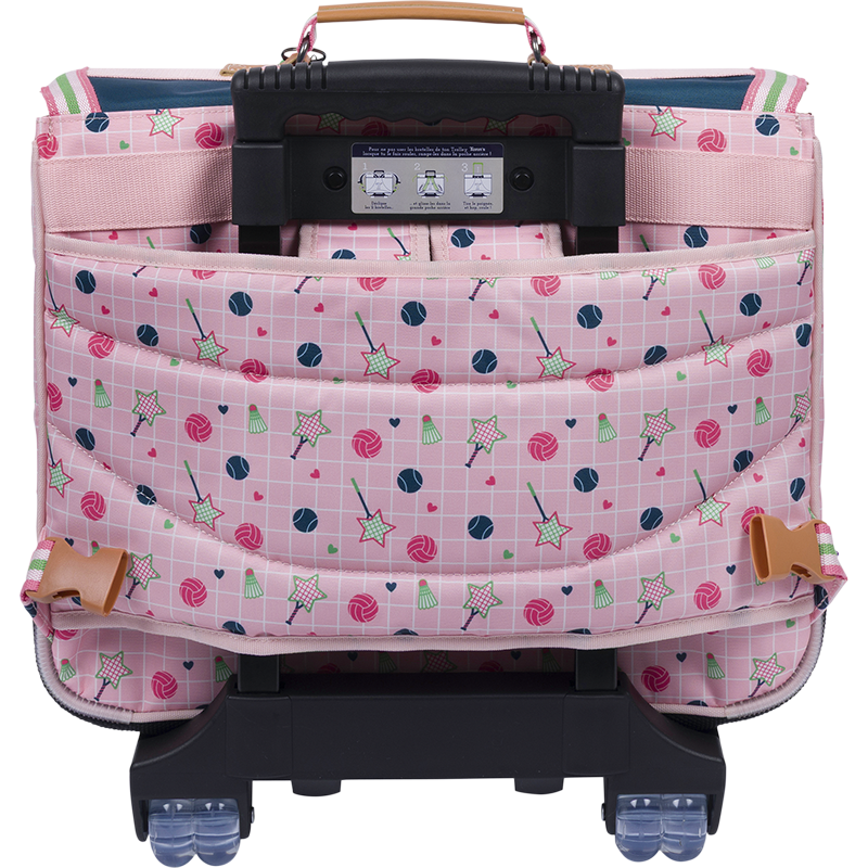 Cartable trolley Caroline bicolore Tann’s - 41 cm