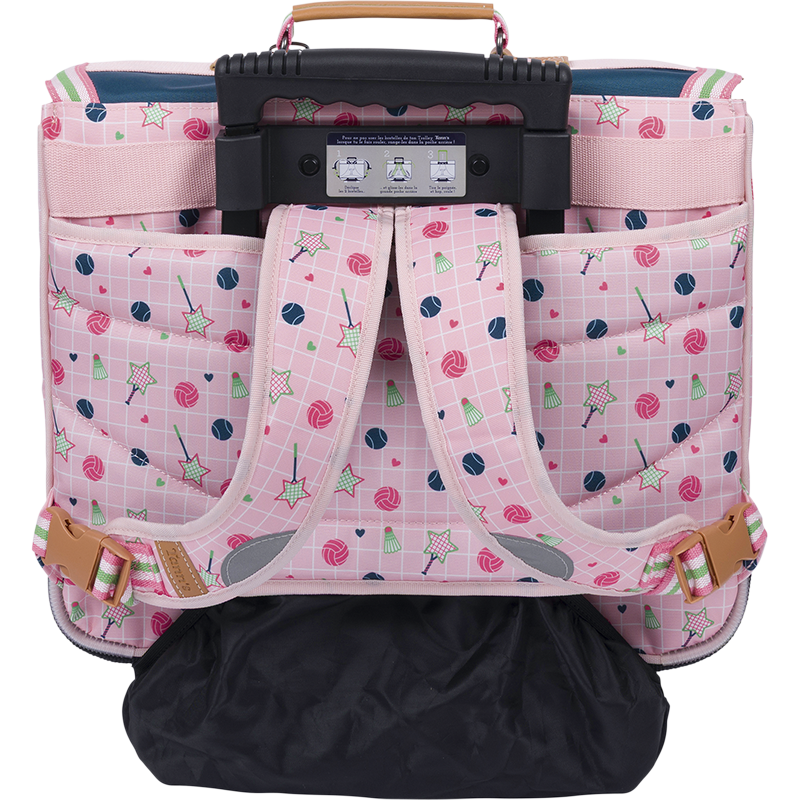 Cartable trolley Caroline bicolore Tann’s - 41 cm