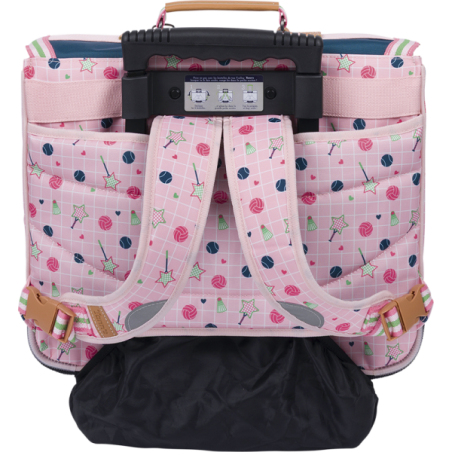 Cartable trolley Caroline bicolore Tann’s - 41 cm