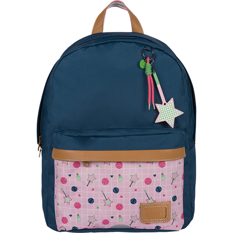 Sac à dos Caroline bicolore Tann’s - 31 cm