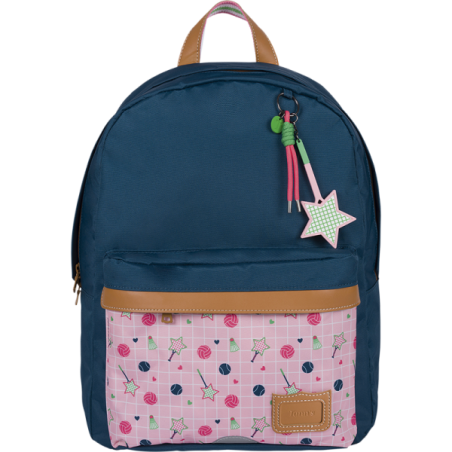 Sac à dos Caroline bicolore Tann’s - 31 cm