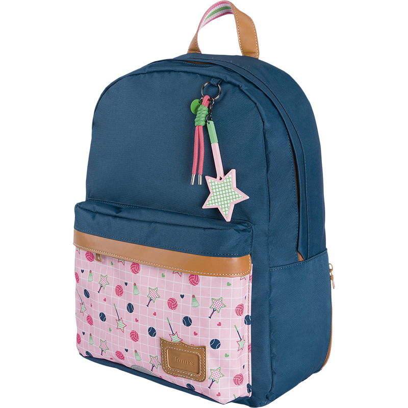 Sac à dos Caroline bicolore Tann’s - 31 cm