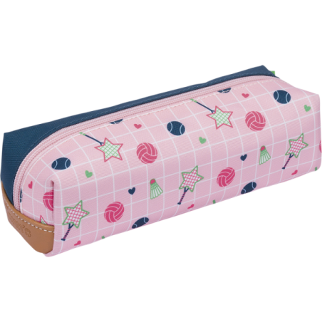Trousse Caroline bicolore Tann’s - 21 cm