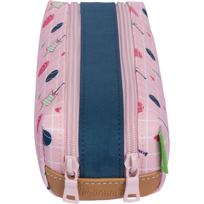 Trousse Caroline bicolore Tann’s - 21.5 cm