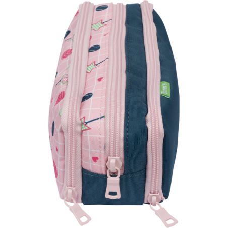 Trousse Caroline bicolore Tann’s - 22 cm