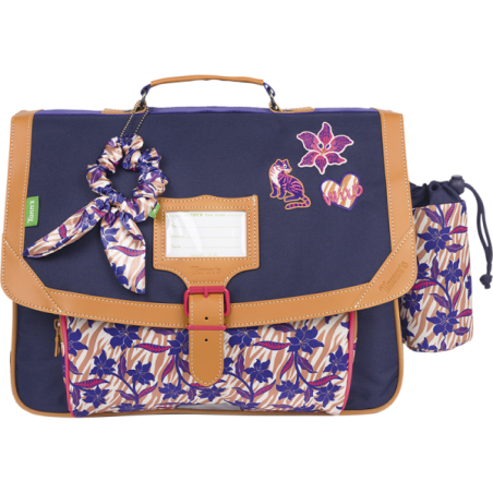 Cartable Maïna violet Tann’s - 38 cm