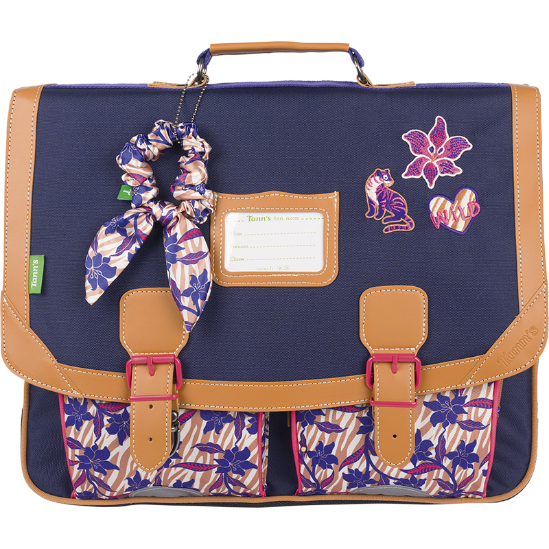 Cartable Maïna violet Tann’s - 41 cm