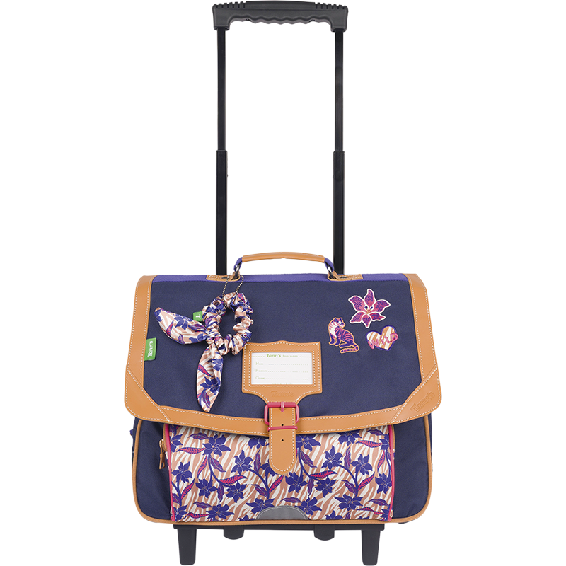 Cartable trolley Maïna violet Tann’s - 38 cm