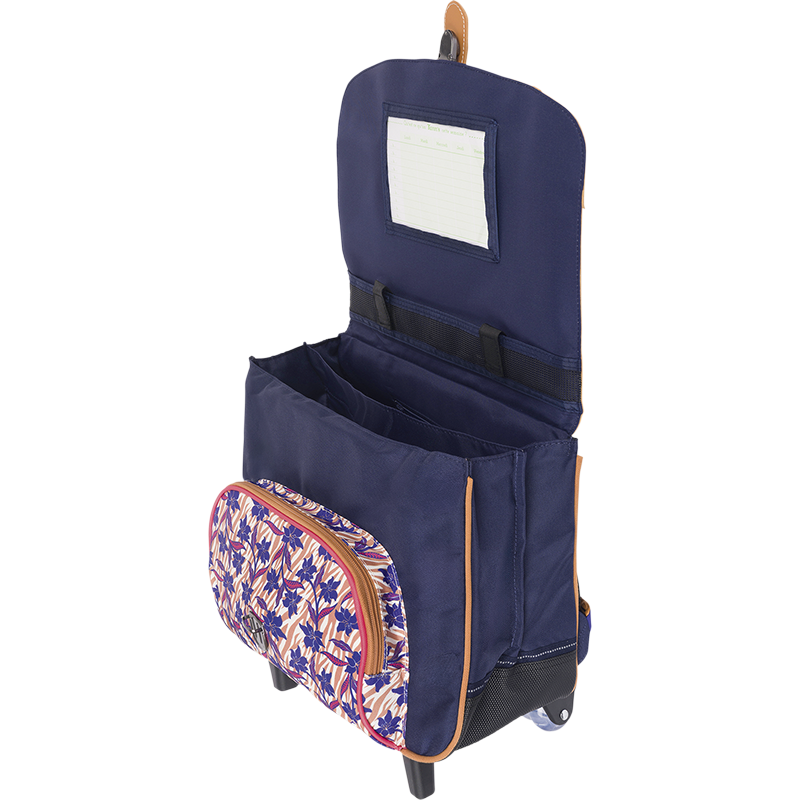 Cartable trolley Maïna violet Tann’s - 38 cm