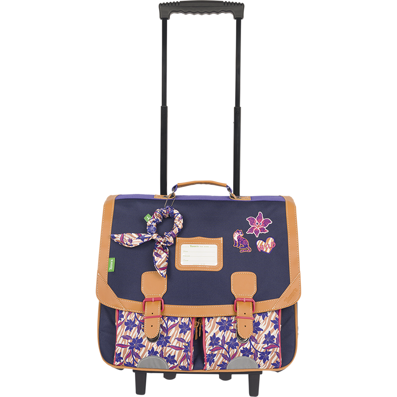 Cartable trolley Maïna violet Tann’s - 41 cm