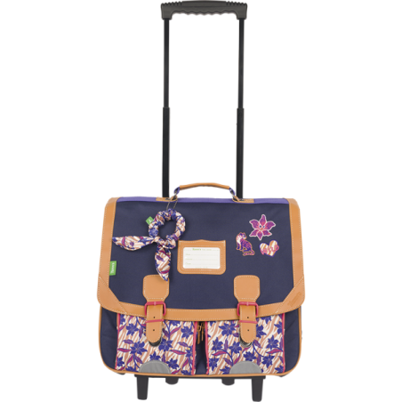 Cartable trolley Maïna violet Tann’s - 41 cm