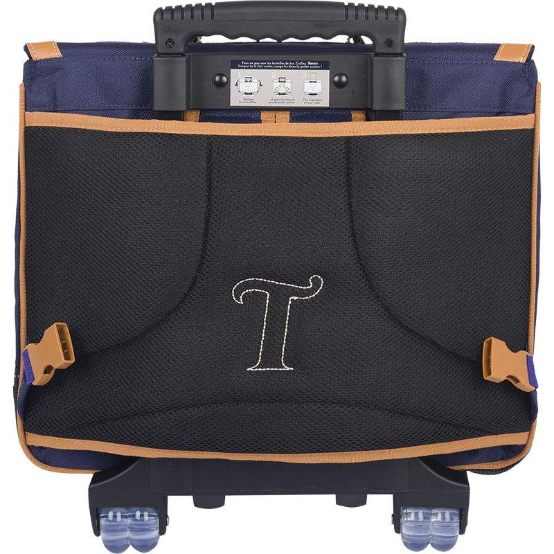 Cartable trolley Maïna violet Tann’s - 41 cm
