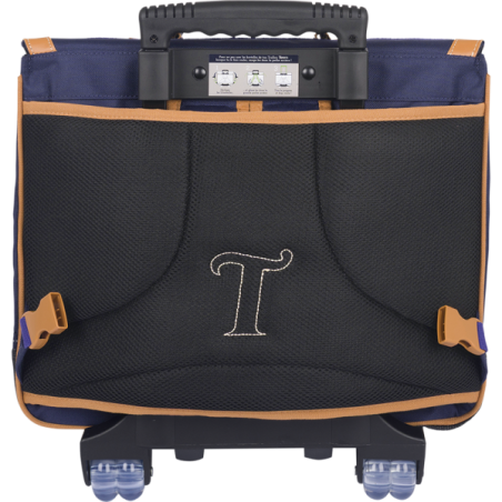 Cartable trolley Maïna violet