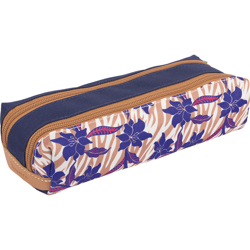 Trousse Maïna violette Tann’s - 21.5 cm