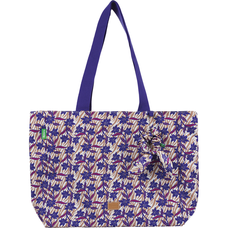 Sac cabas Maïna violet Tann’s - 40 cm