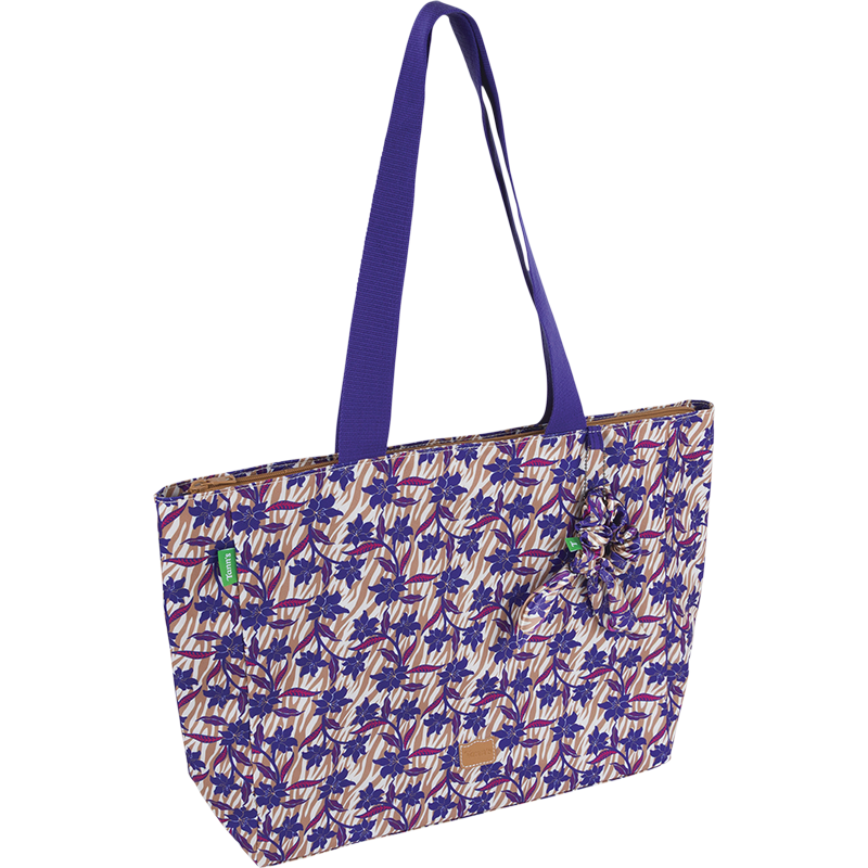 Sac cabas Maïna violet Tann’s - 40 cm