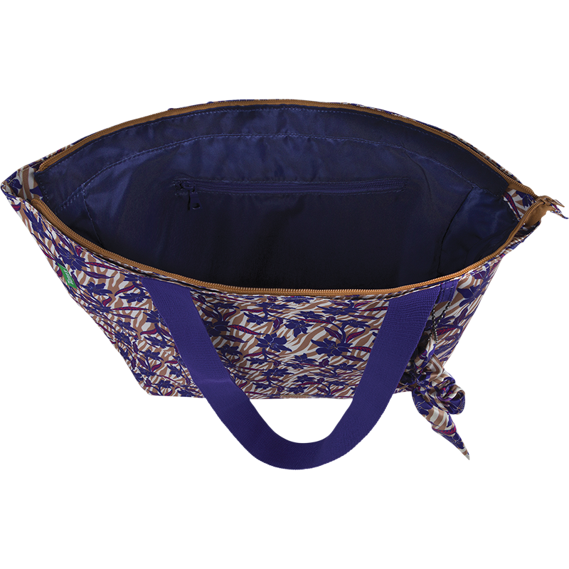 Sac cabas Maïna violet Tann’s - 40 cm